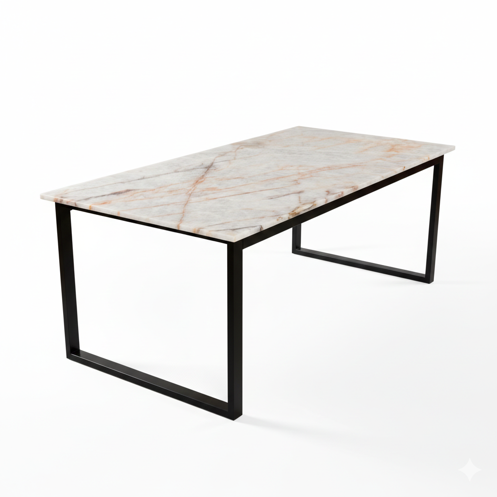 Marble dining table ( 4 seater)
